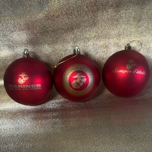 United States Marines Christmas Ornaments